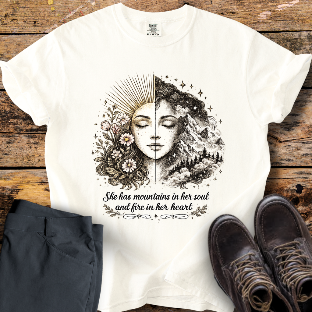 Mountains In Her Soul T-Shirt