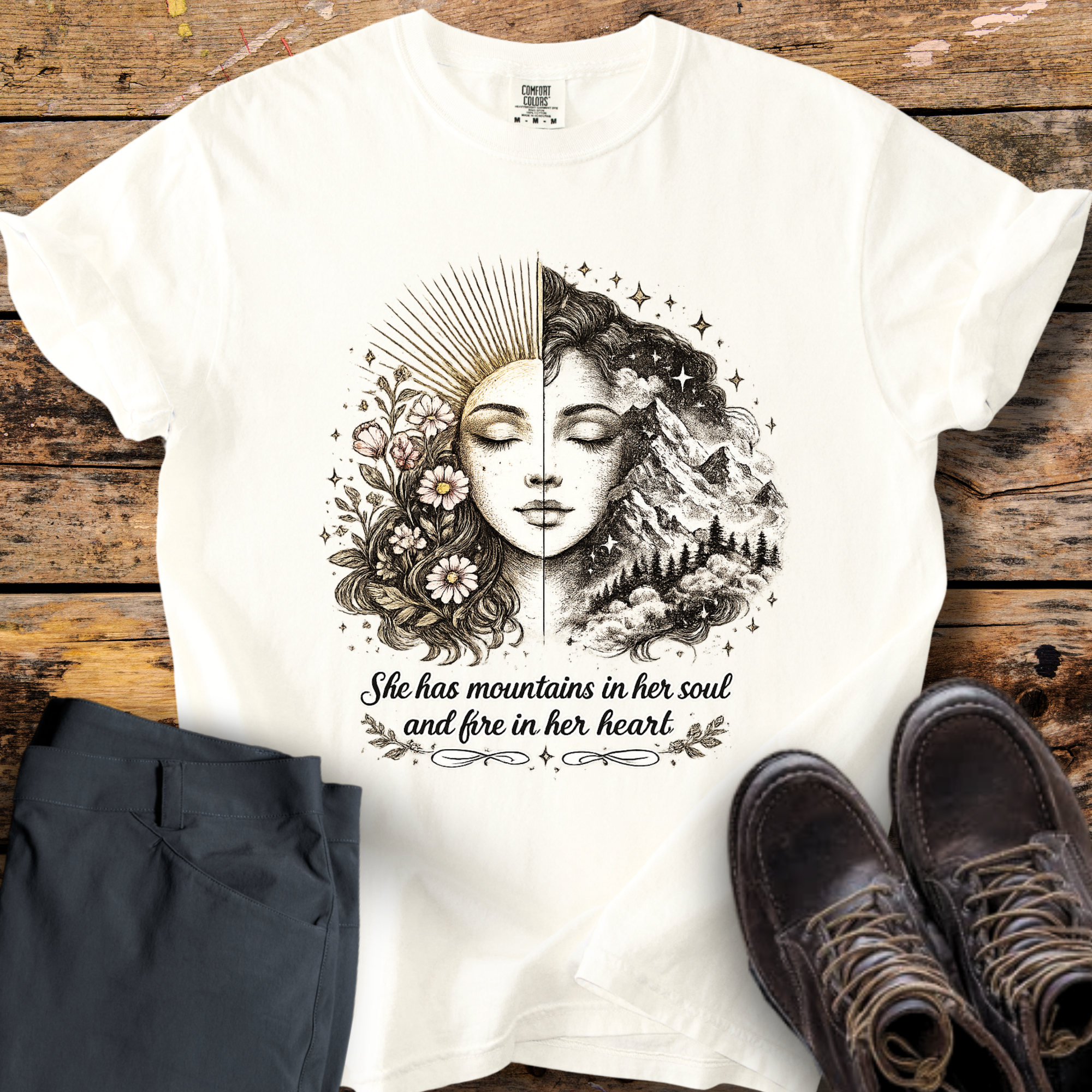 Mountains In Her Soul T-Shirt