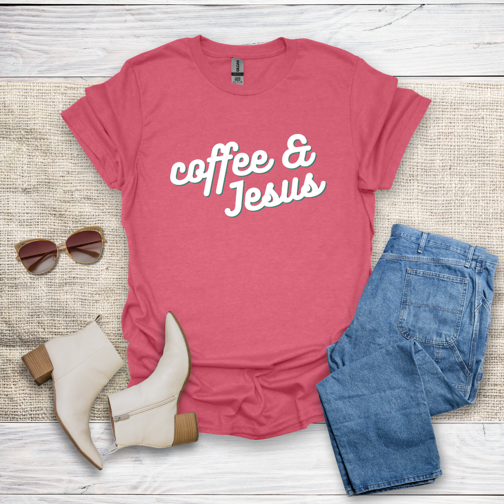 Coffee & Jesus T-Shirt SST315V2