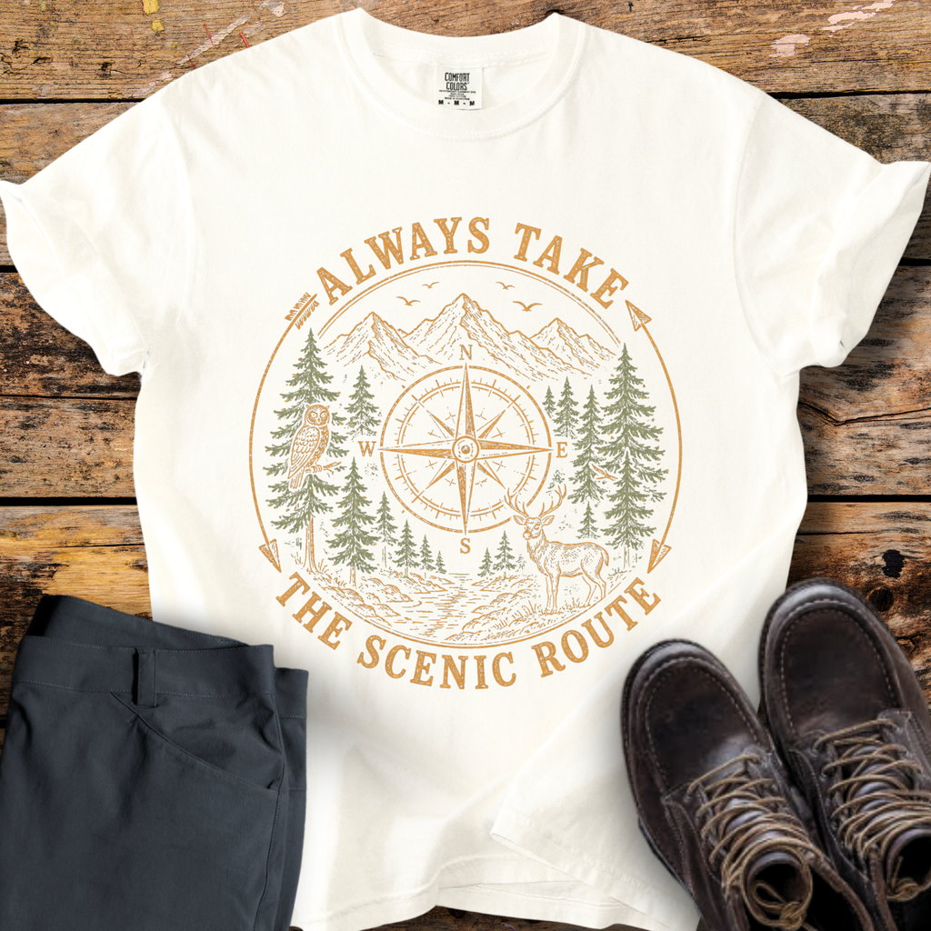 Scenic Route Compass T-Shirt