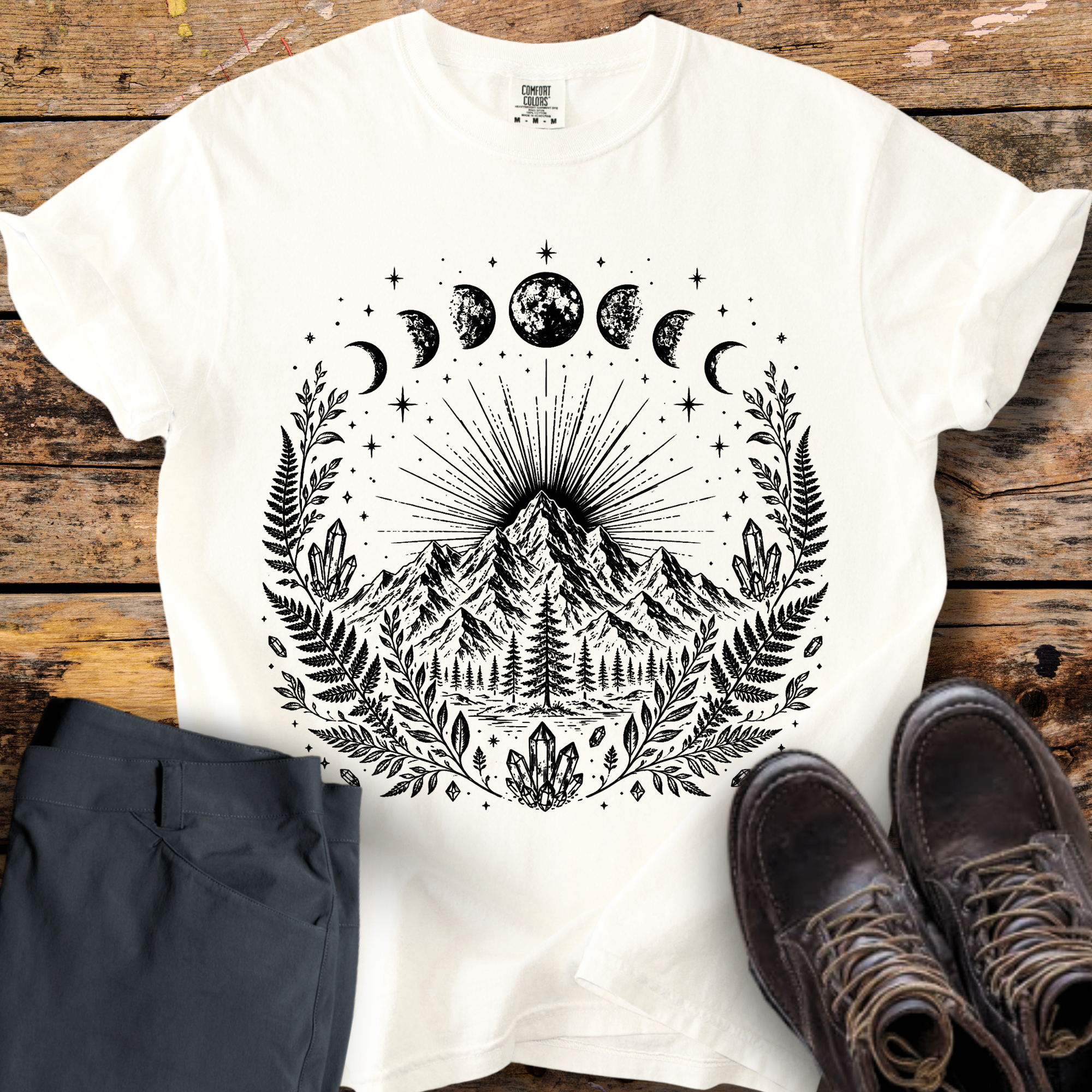 Moonlit Mountain Soul T-Shirt