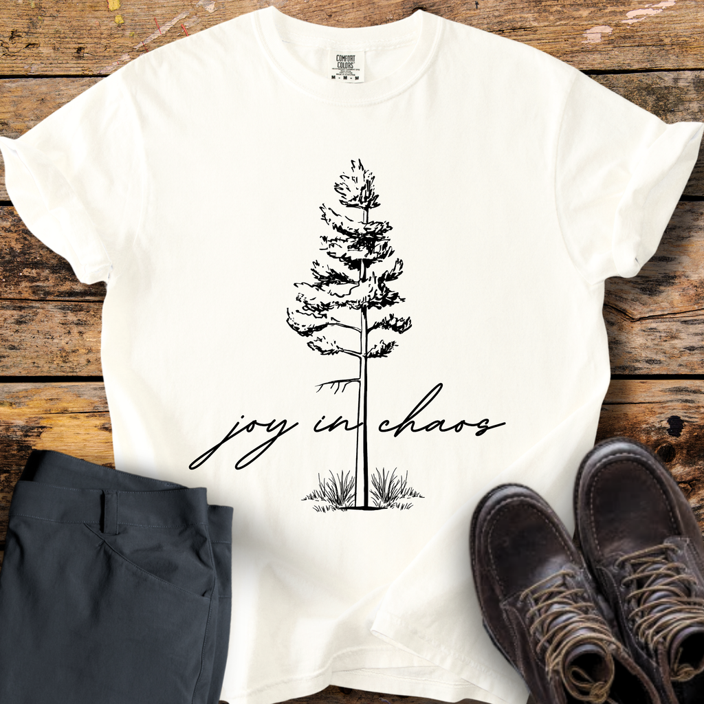 Joy In Chaos Pine T-Shirt