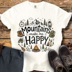 Mountains Make Me Happy T-Shirt