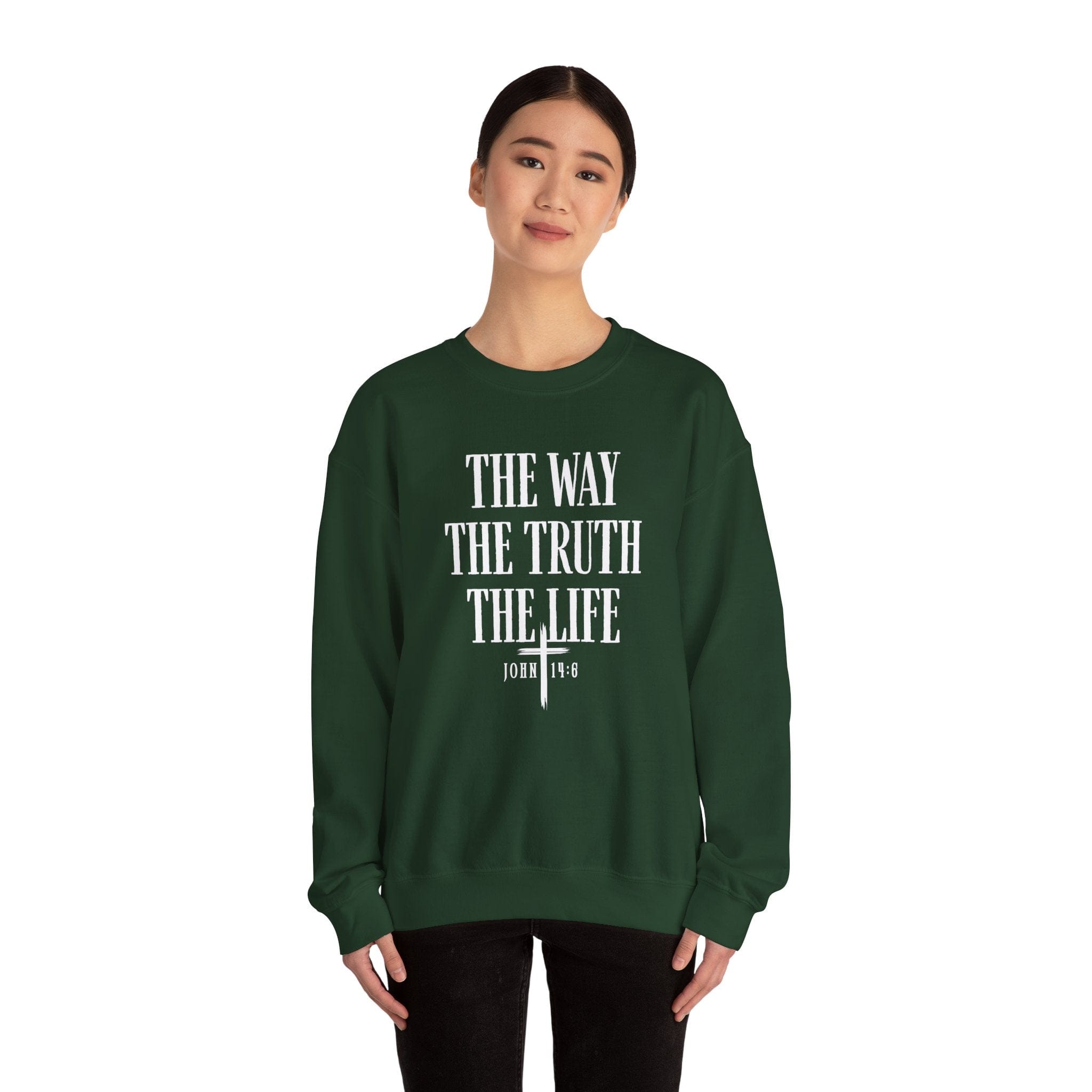 The Way The Truth The Life™ Crewneck Sweatshirt 1001