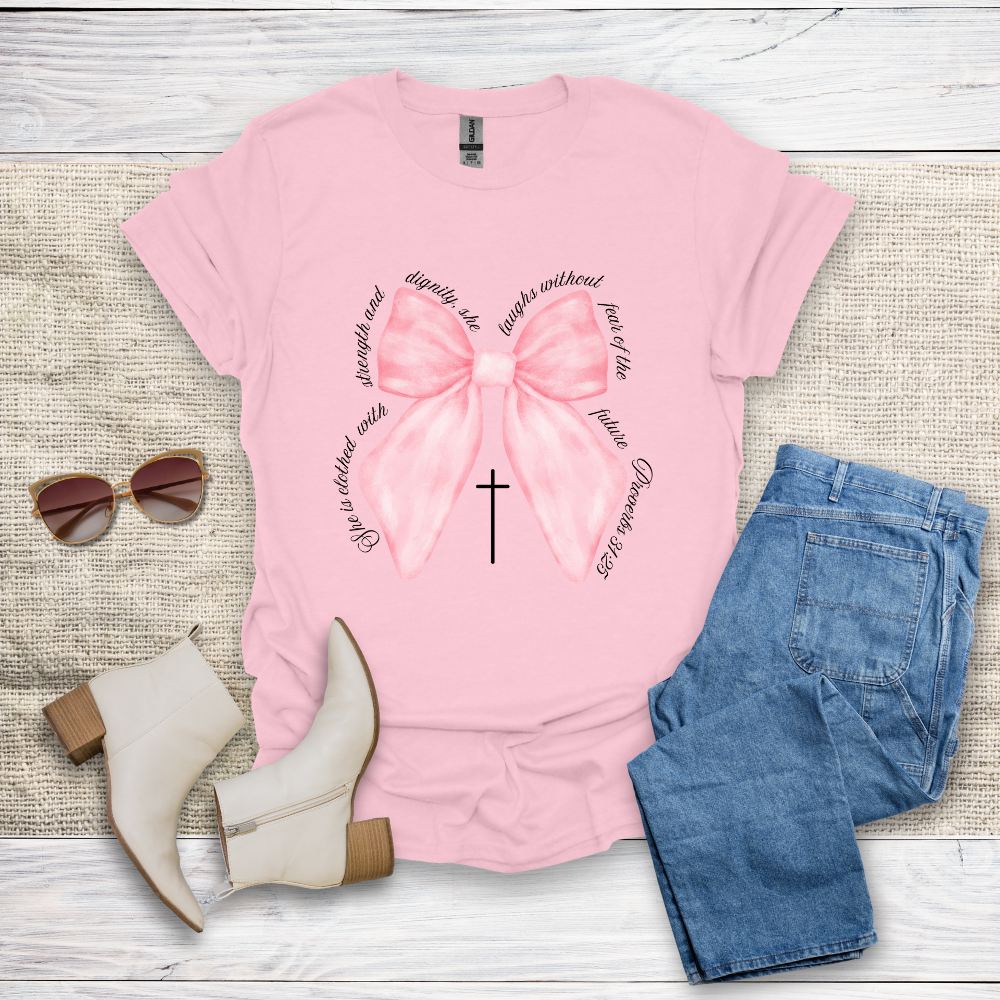 She Is Clothed With Strength & Dignity T-Shirt SST330V1
