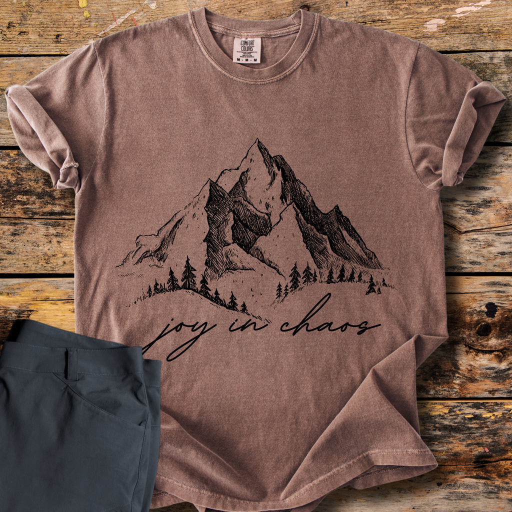 Joy In Chaos Mountain T-Shirt