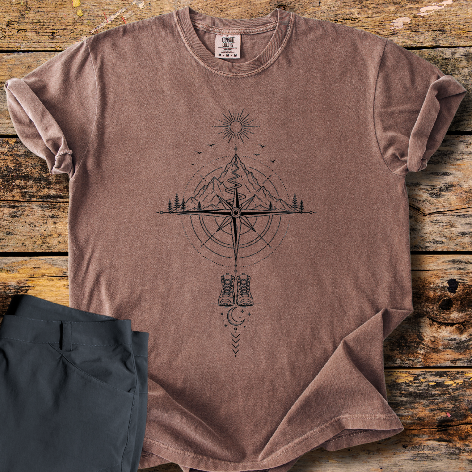 Compass & Boots T-Shirt