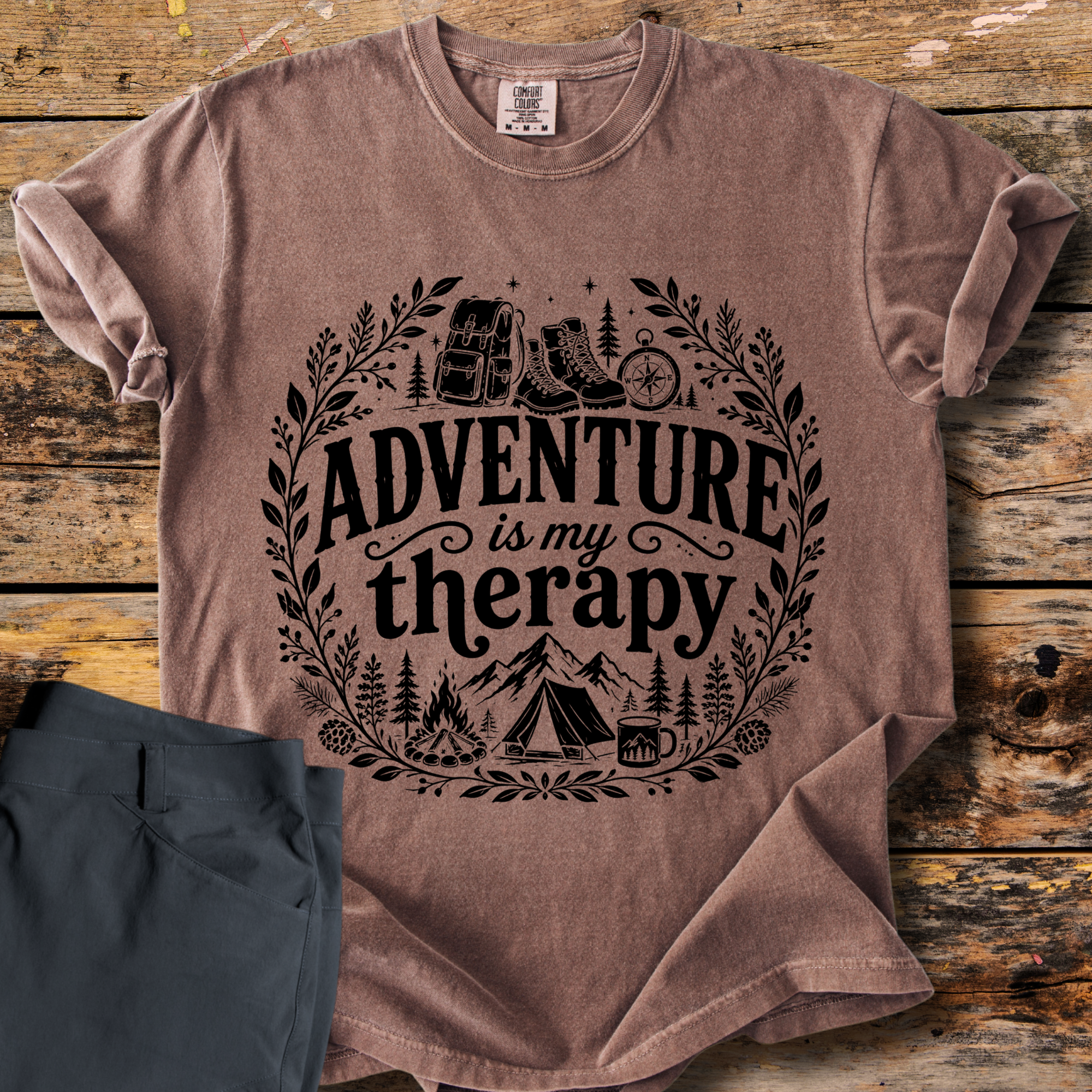 Adventure Is My Therapy T-Shirt