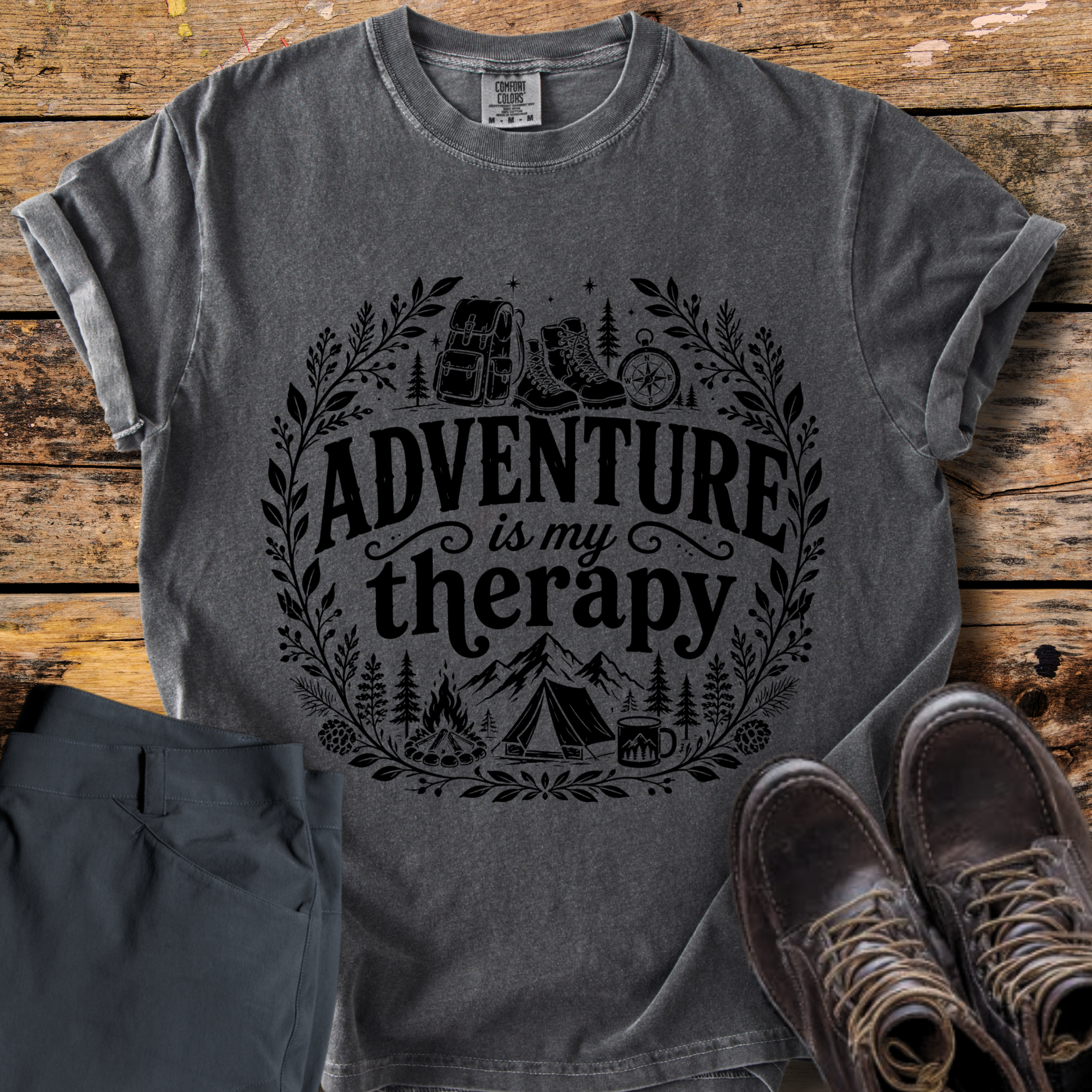 Adventure Is My Therapy T-Shirt