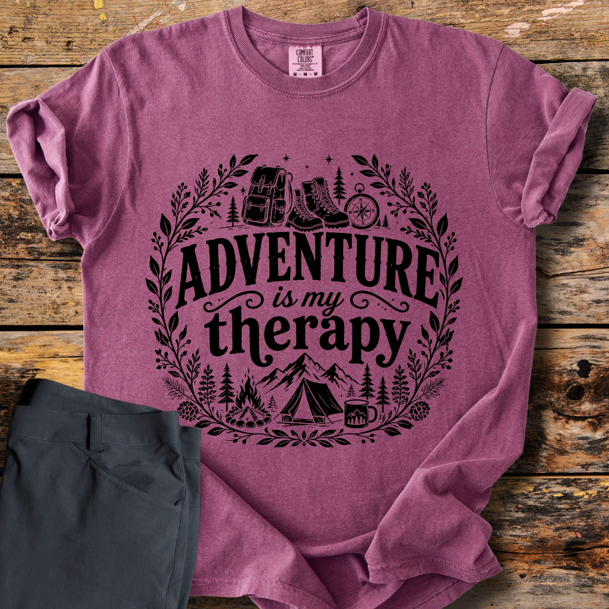 Adventure Is My Therapy T-Shirt