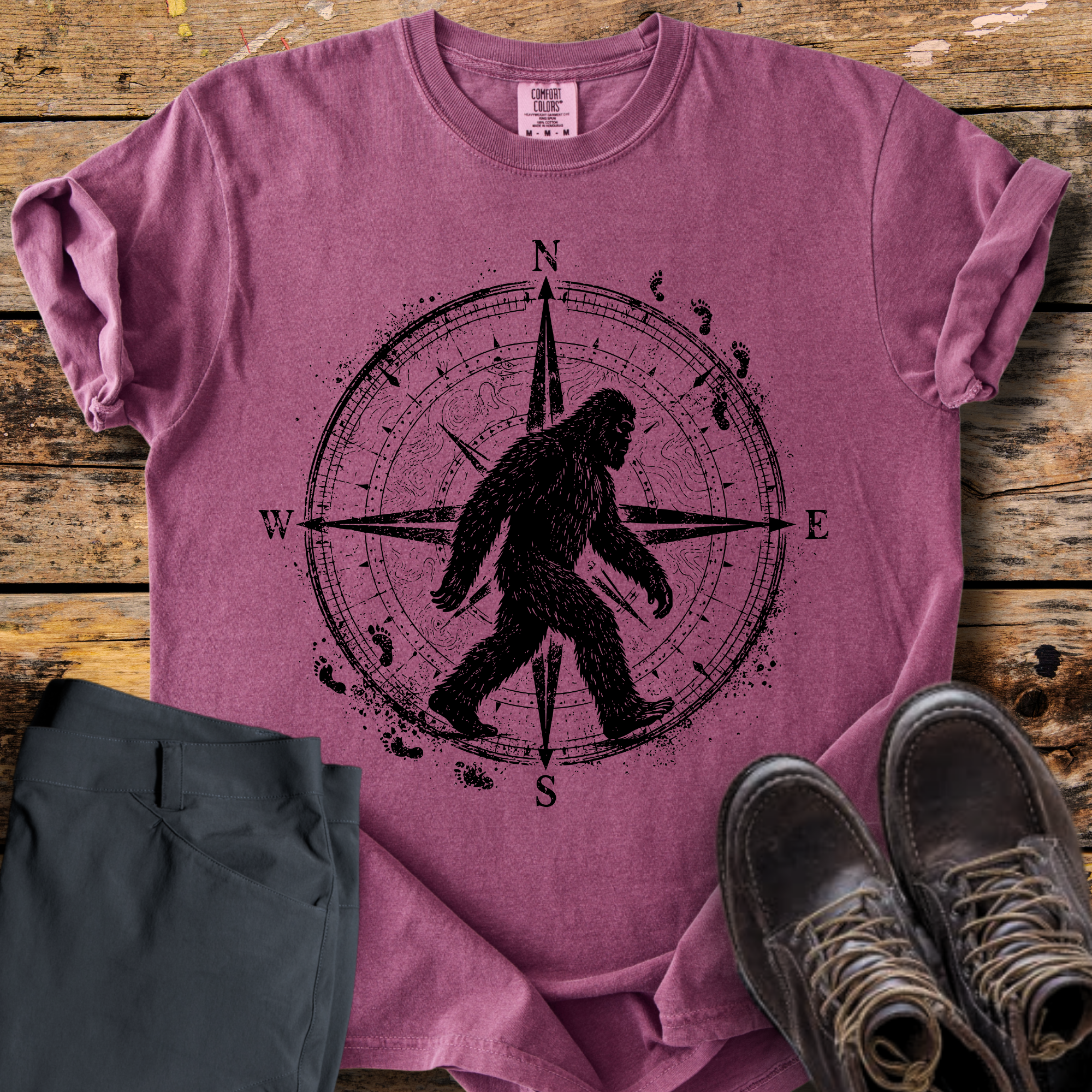 Walking Compass T-Shirt