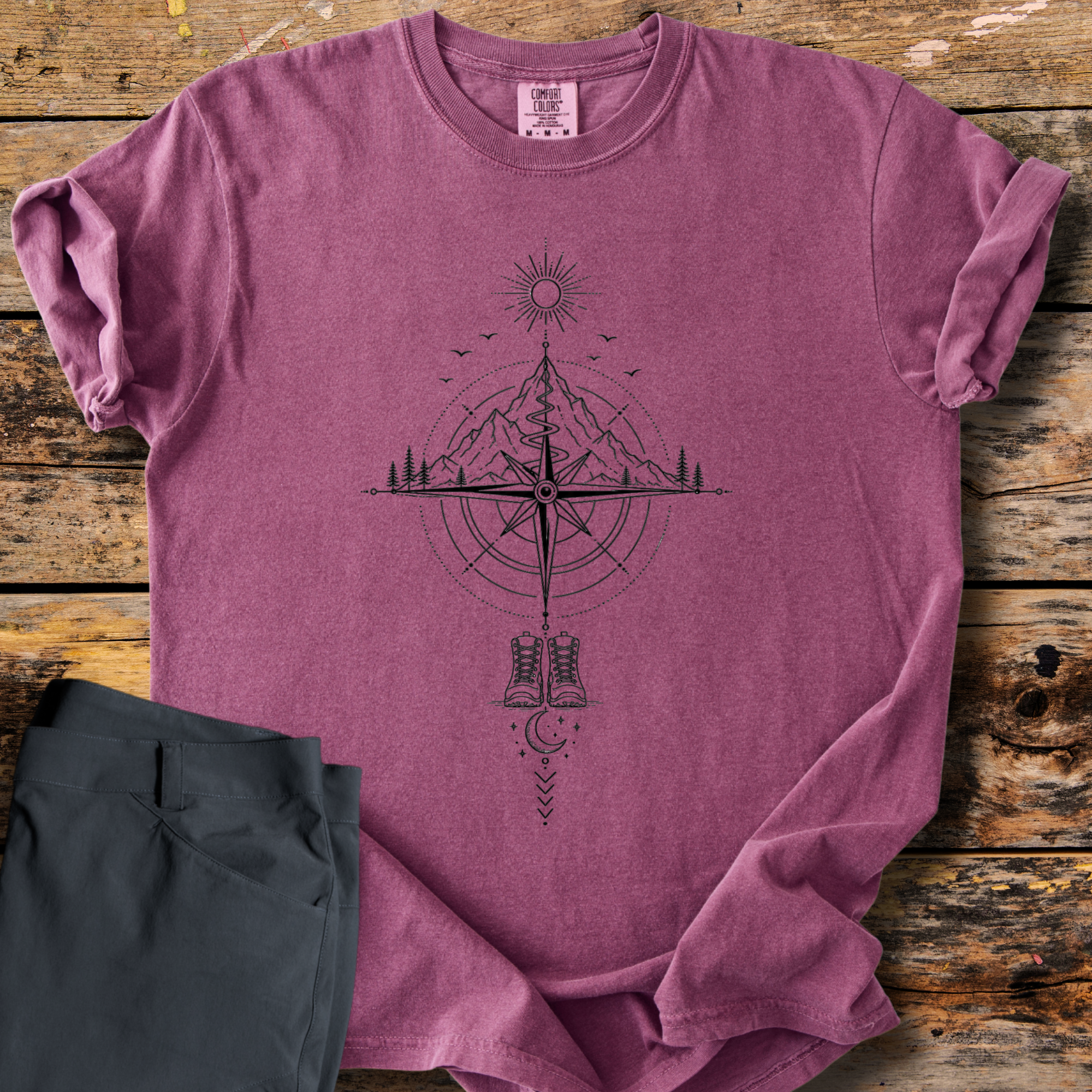 Compass & Boots T-Shirt