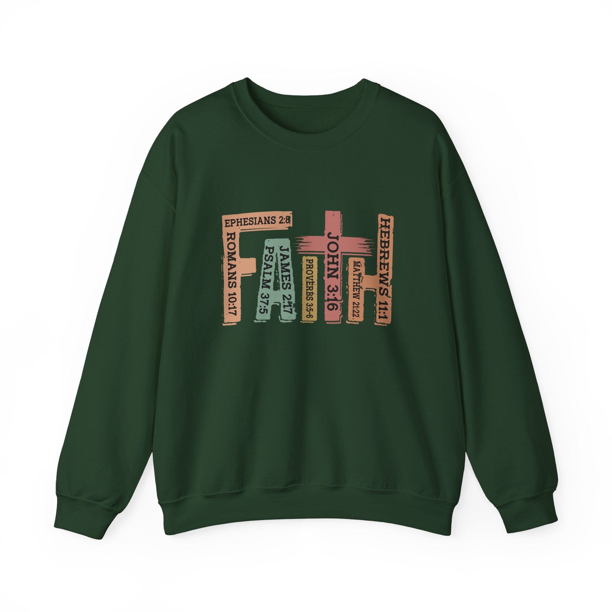 Faith Heavy Blend™ Crewneck Sweatshirt