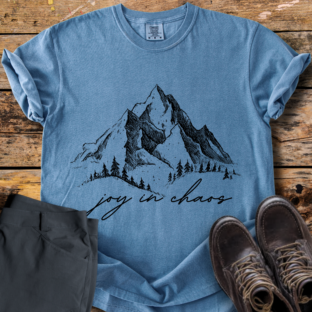 Joy In Chaos Mountain T-Shirt