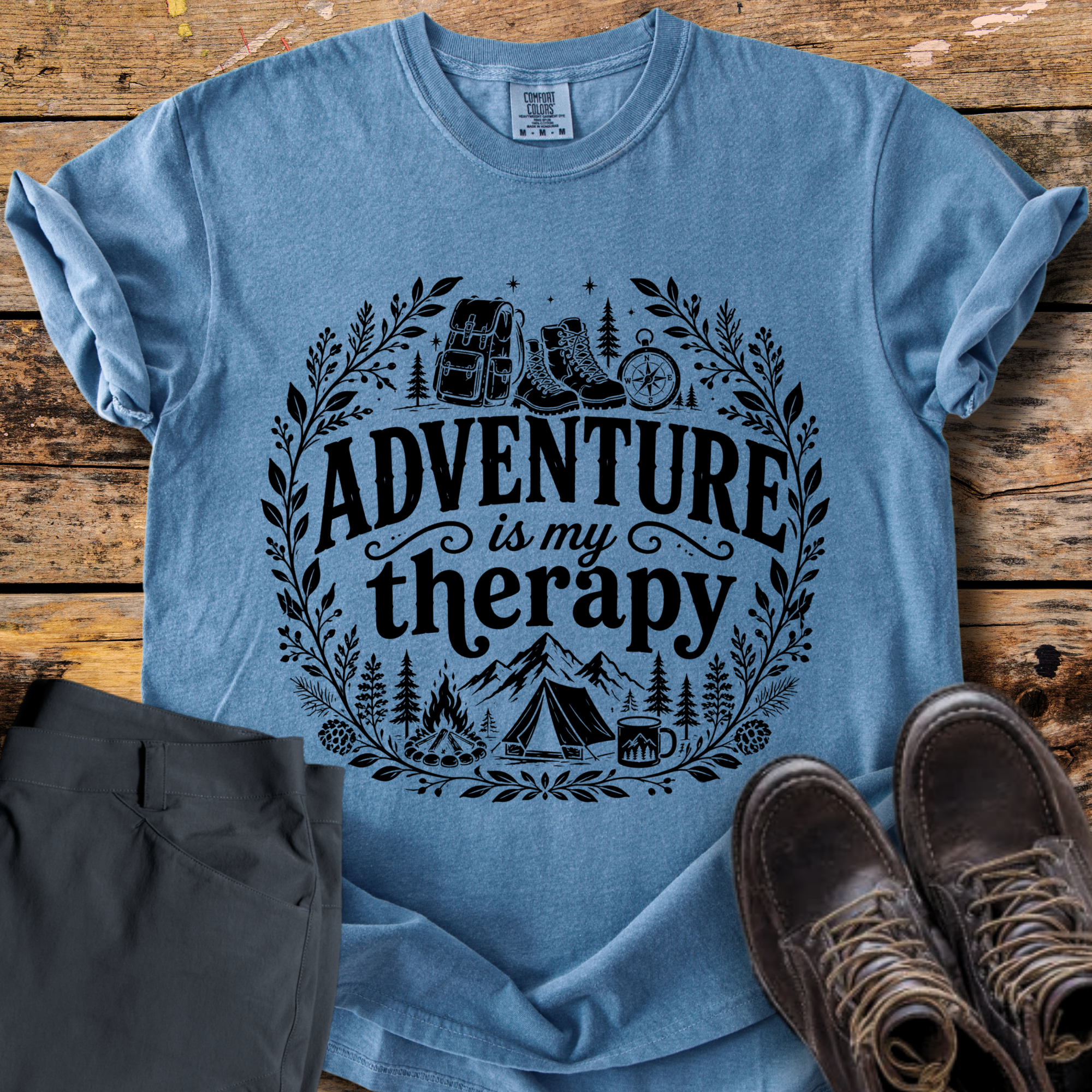 Adventure Is My Therapy T-Shirt