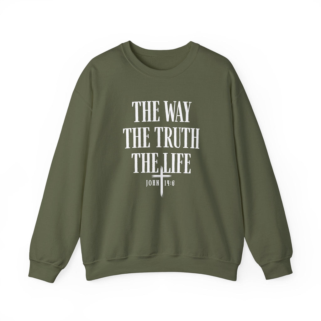 The Way The Truth The Life™ Crewneck Sweatshirt 1001