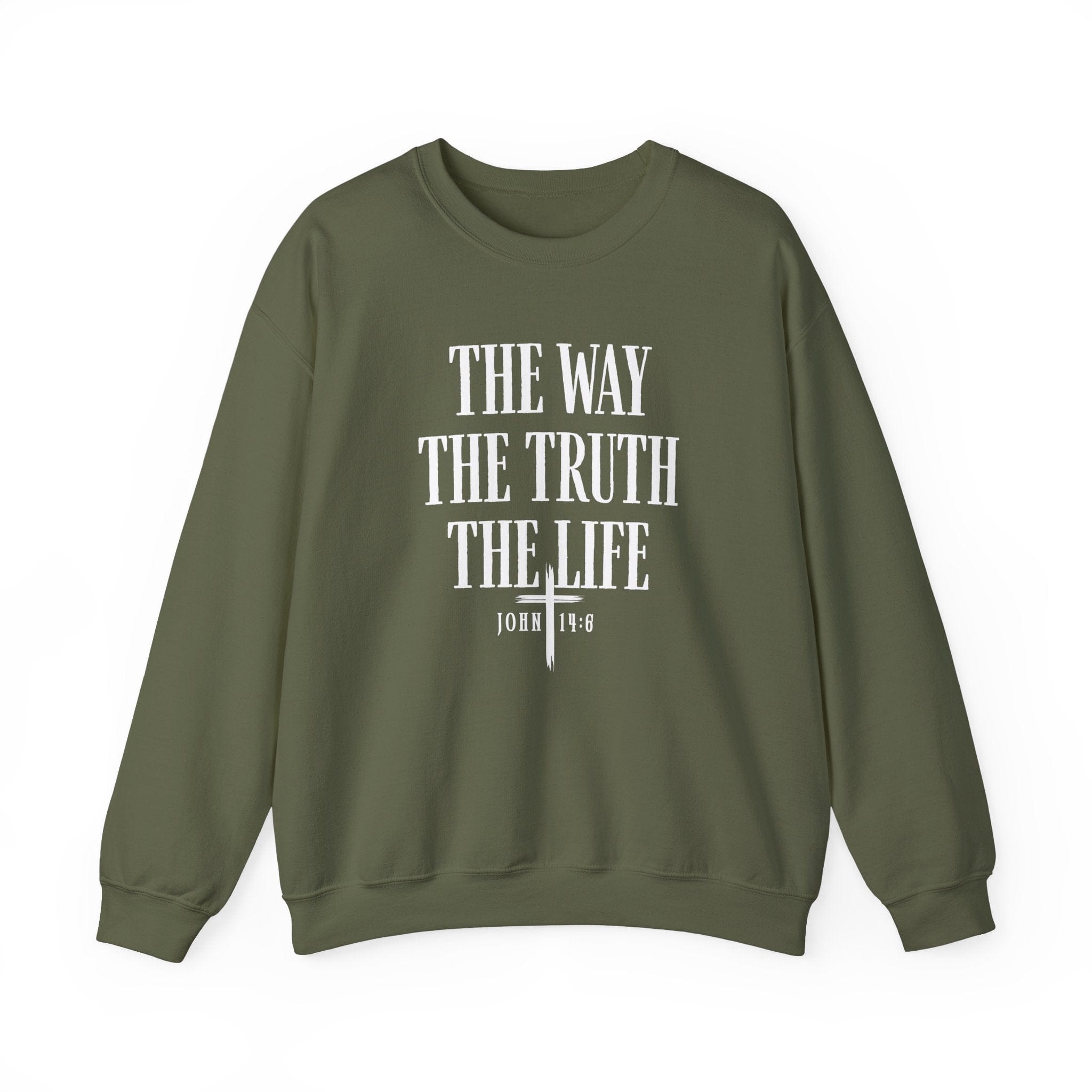 The Way The Truth The Life™ Crewneck Sweatshirt 1001
