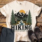 Hiking Because People Suck T-Shirt