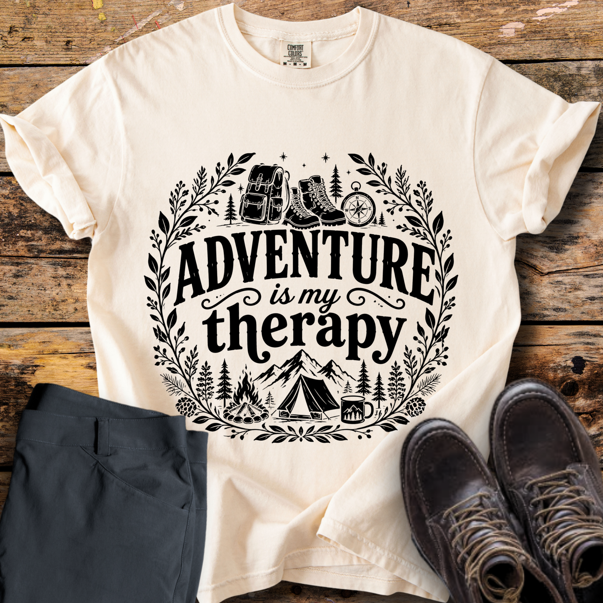 Adventure Is My Therapy T-Shirt
