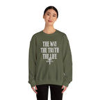 The Way The Truth The Life™ Crewneck Sweatshirt 1001