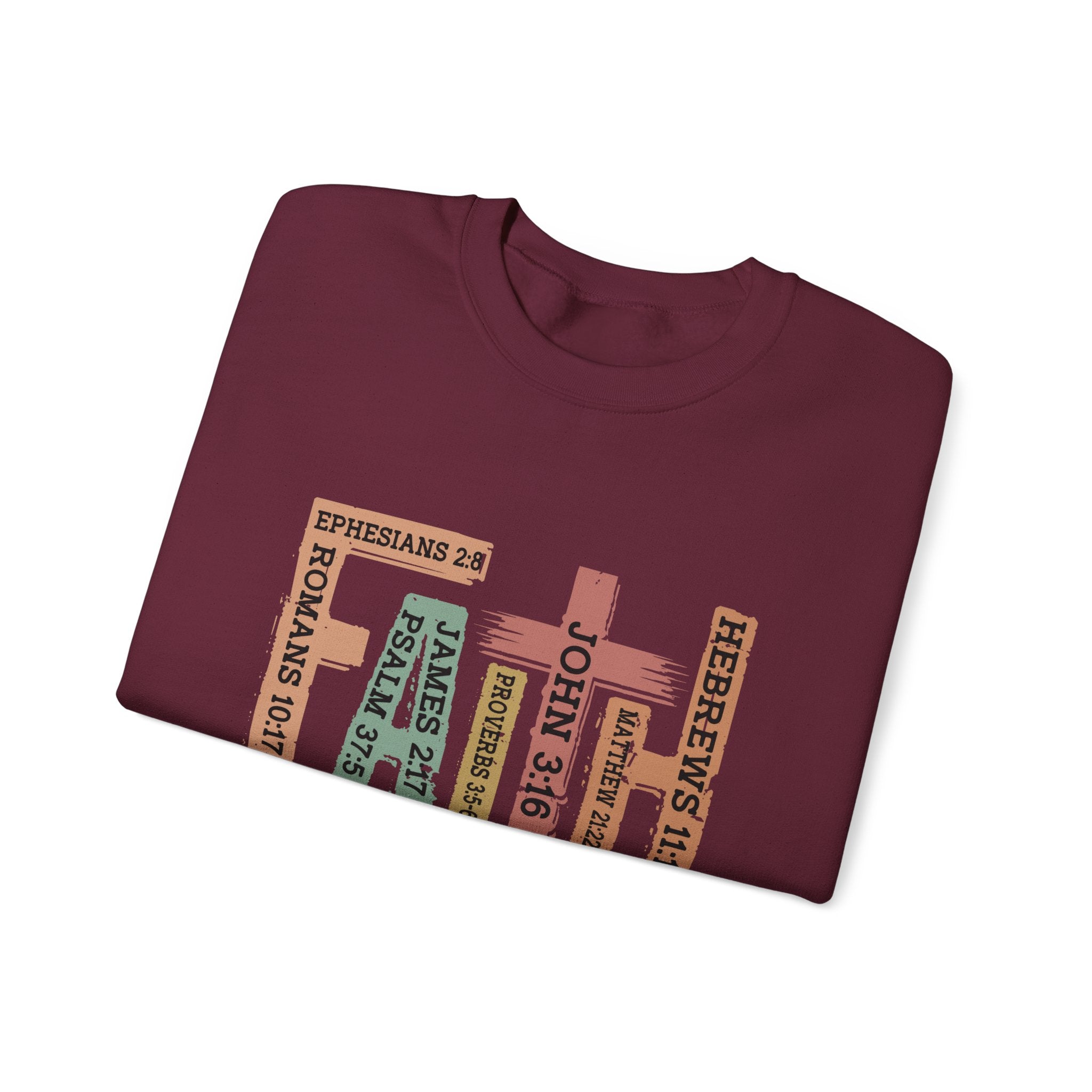 Faith Heavy Blend™ Crewneck Sweatshirt