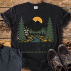 Hiking Because People Suck T-Shirt