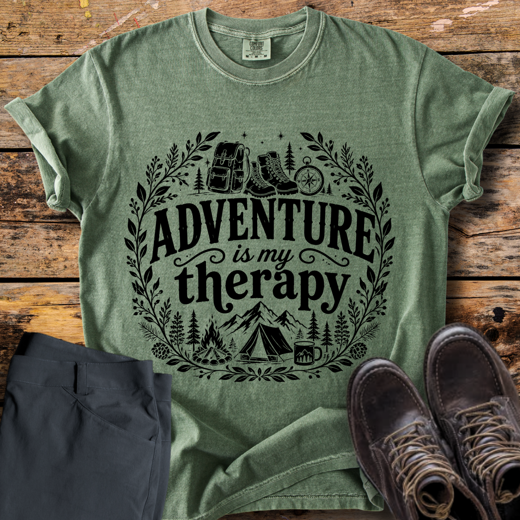 Adventure Is My Therapy T-Shirt