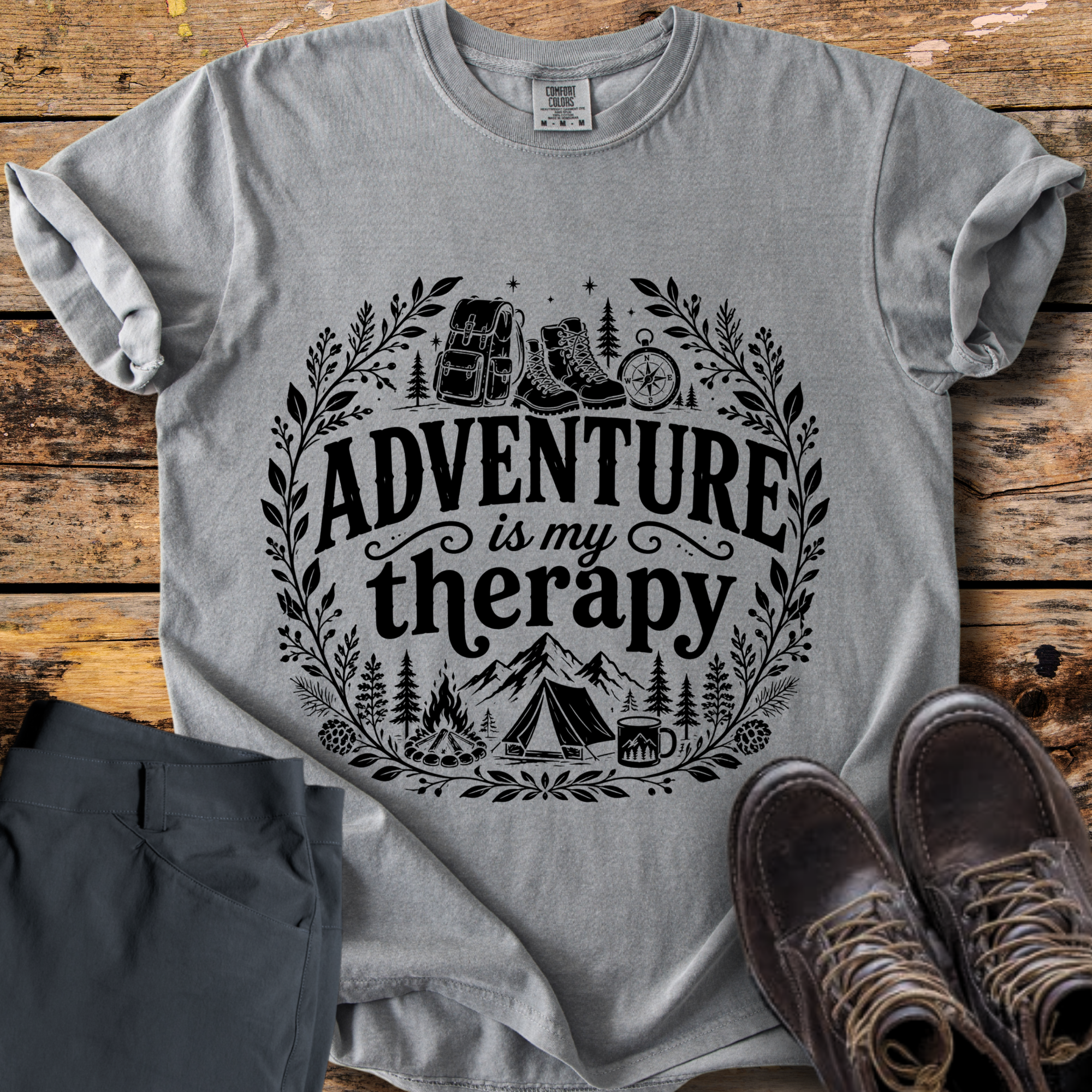 Adventure Is My Therapy T-Shirt