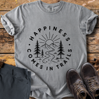 Happiness Comes In Trails T-Shirt