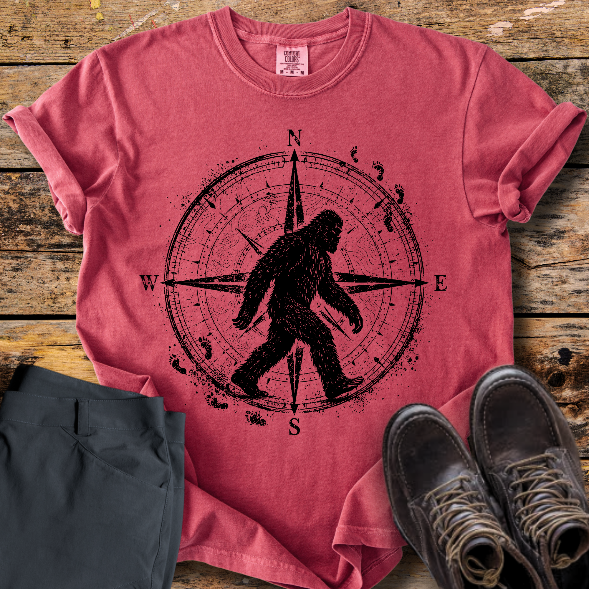Walking Compass T-Shirt