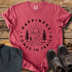 Happiness Comes In Trails T-Shirt