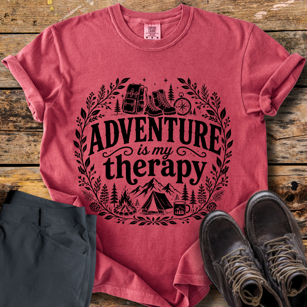 Adventure Is My Therapy T-Shirt
