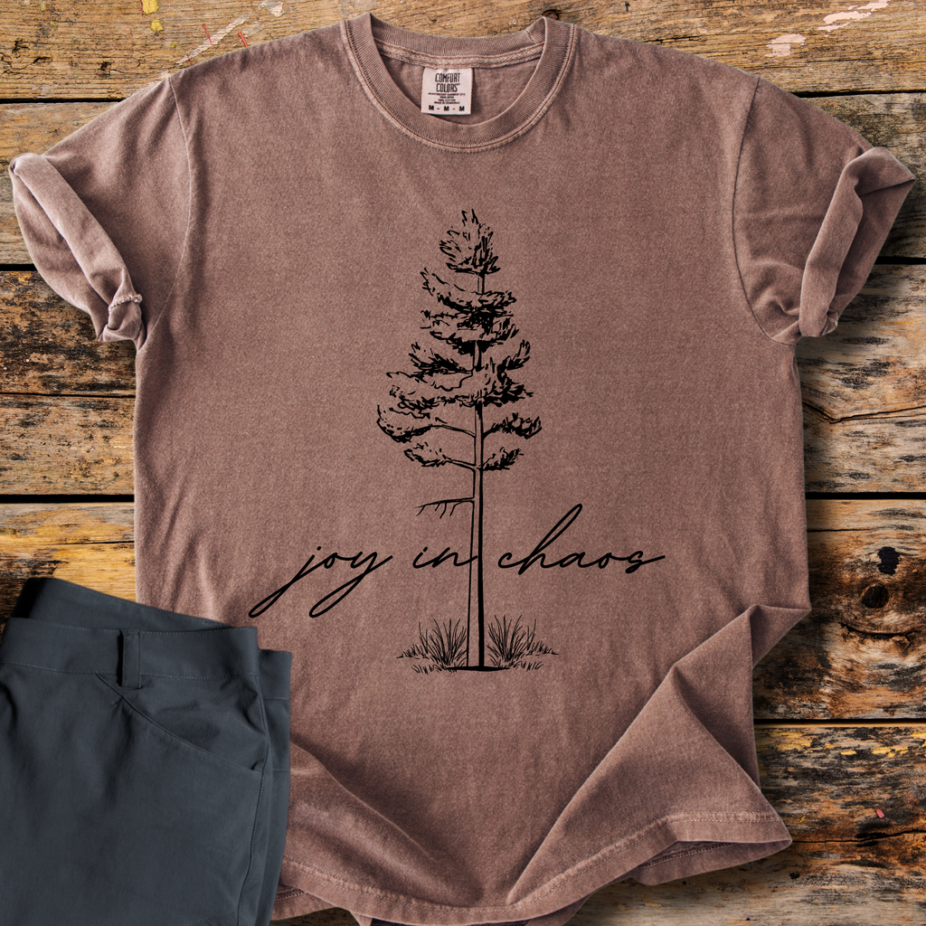 Joy In Chaos Pine T-Shirt