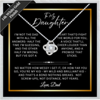 To My Daughter - Unbreakable Bond Necklace Gift Set - SS1030
