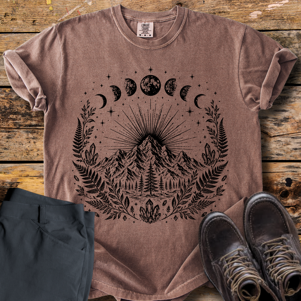 Moonlit Mountain Soul T-Shirt