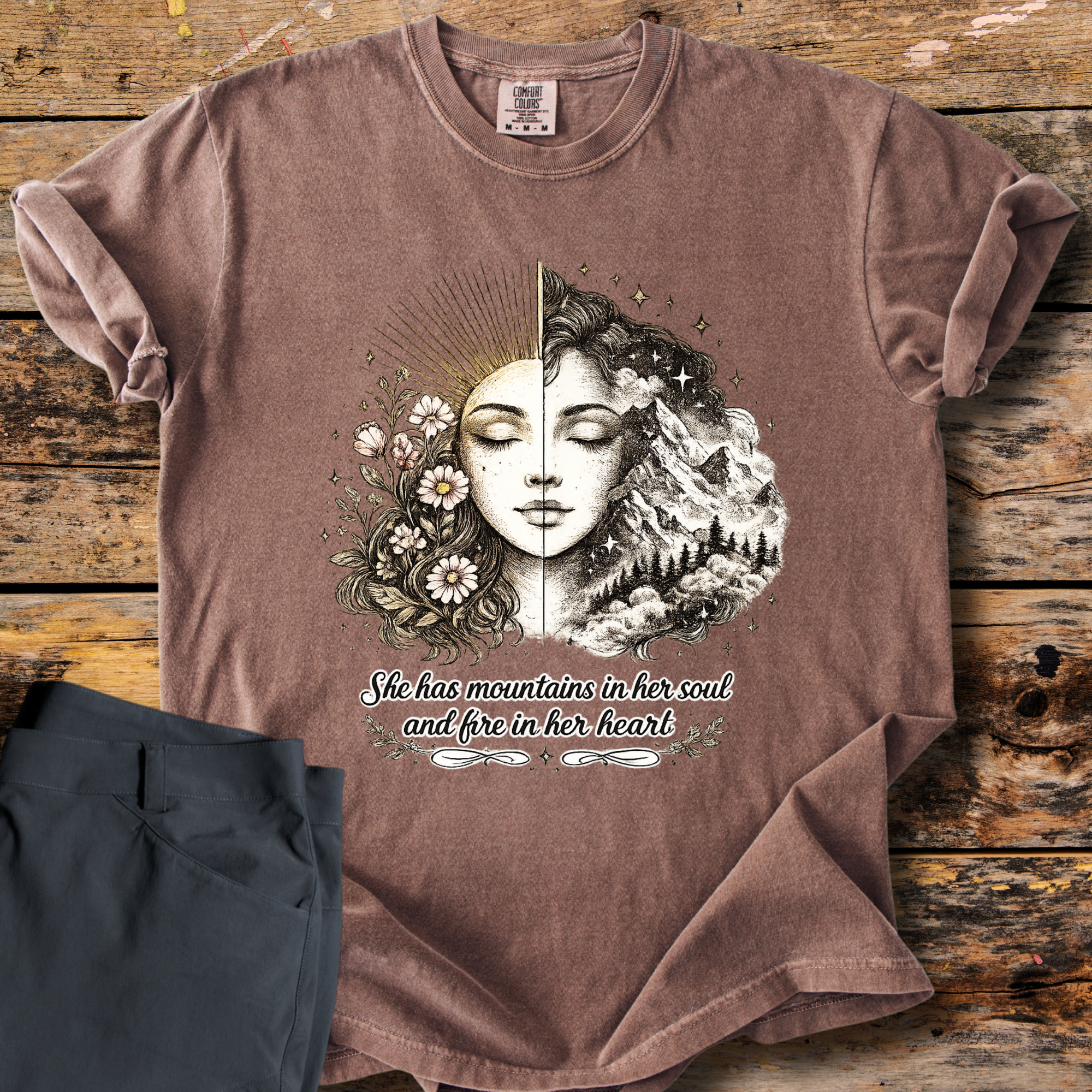 Mountains In Her Soul T-Shirt