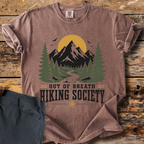 Out Of Breath Hiking Society T-Shirt