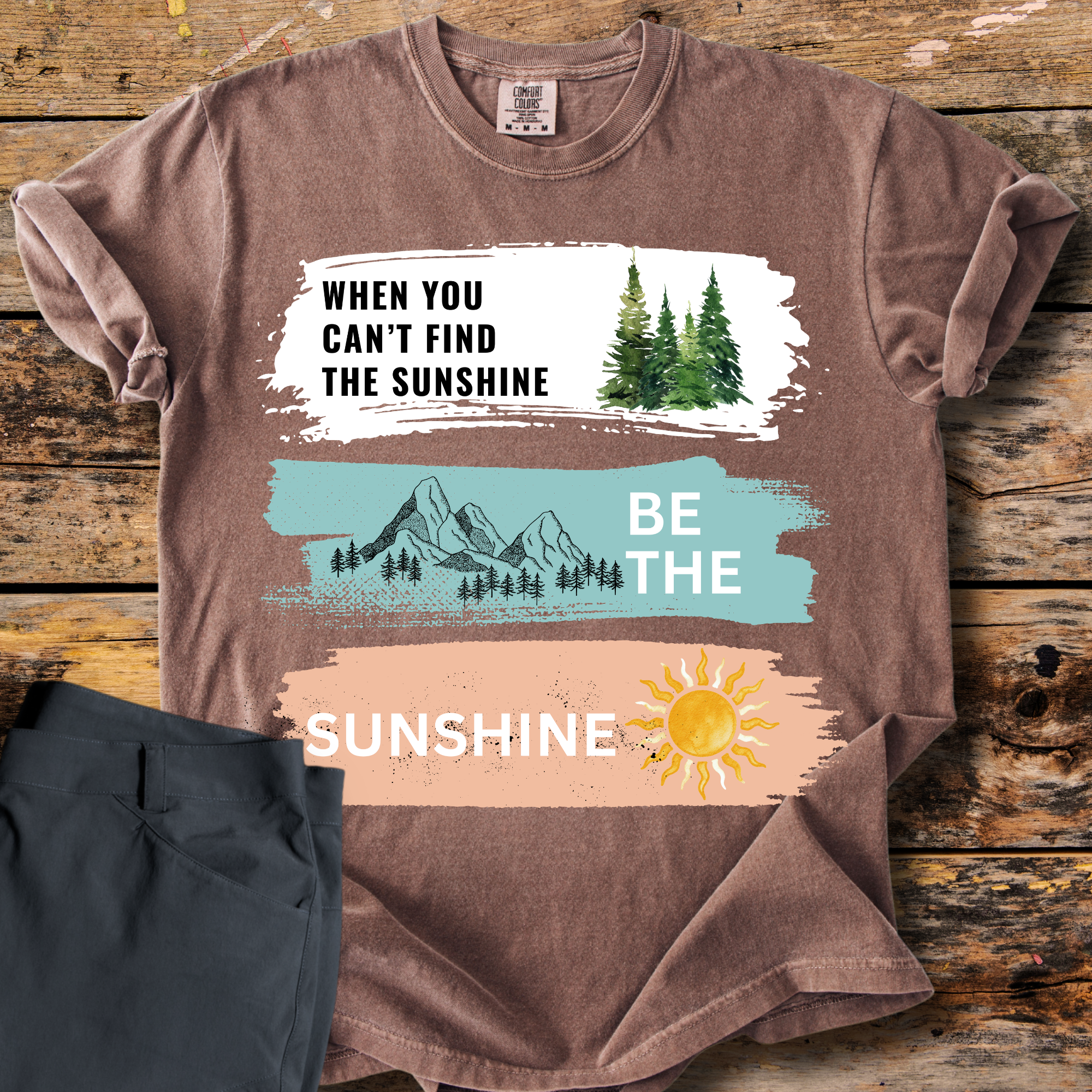 Sunshine Brushstroke T-Shirt