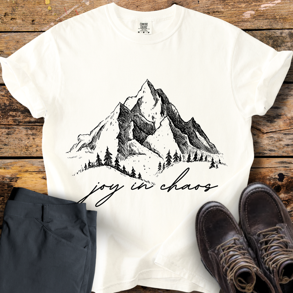 Joy In Chaos Mountain T-Shirt