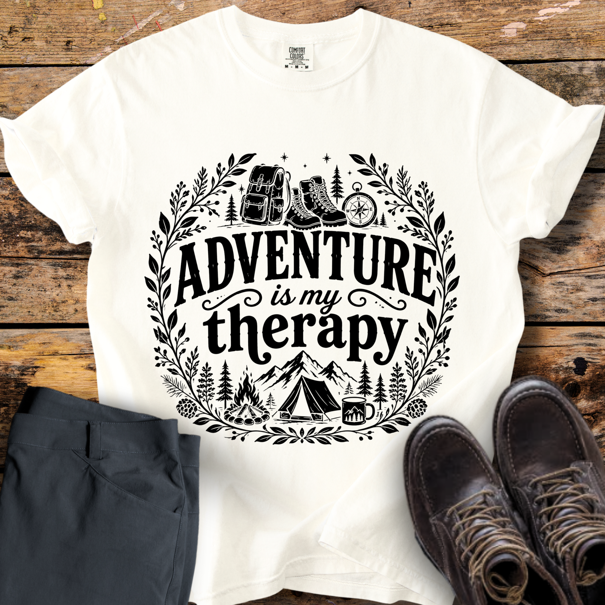 Adventure Is My Therapy T-Shirt