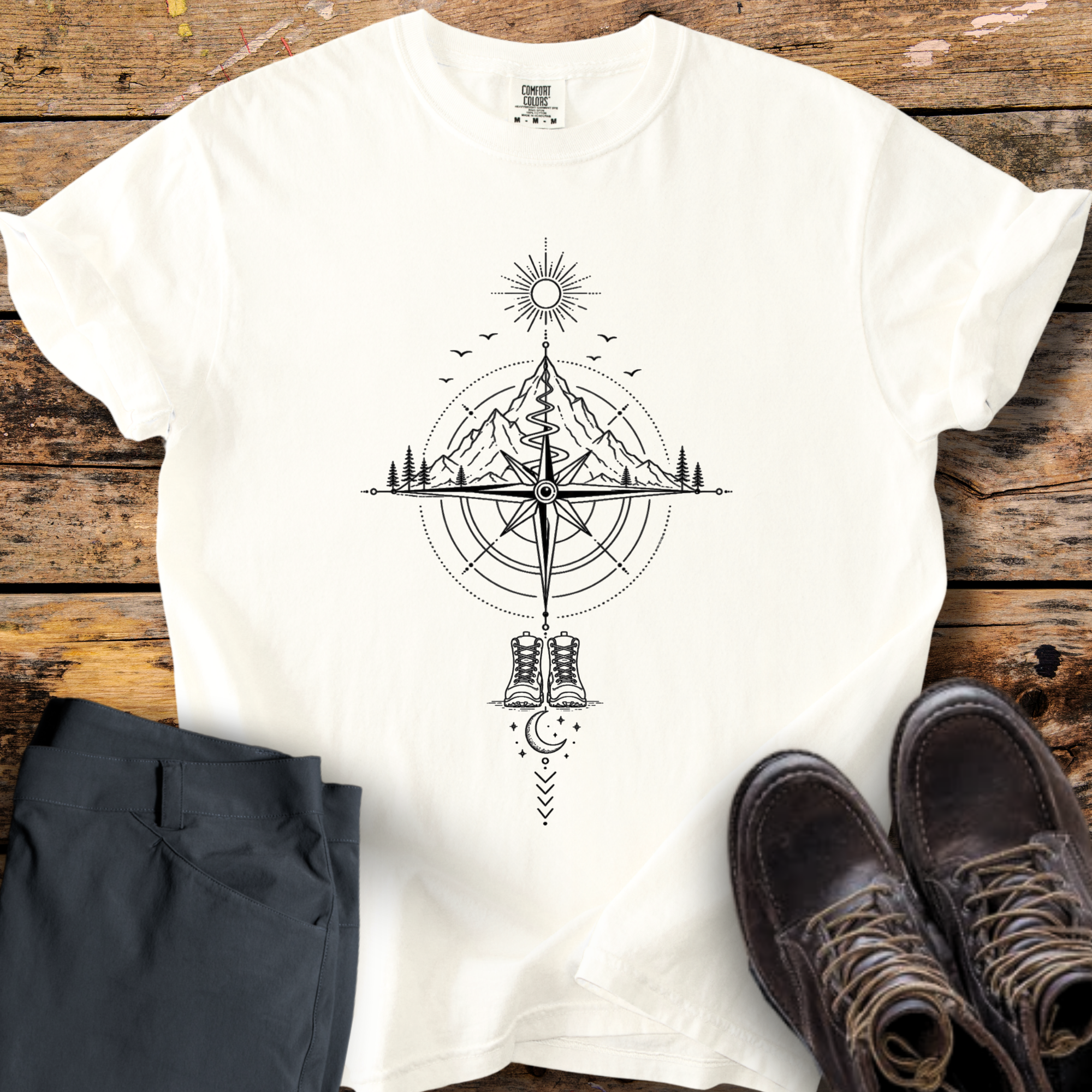 Compass & Boots T-Shirt