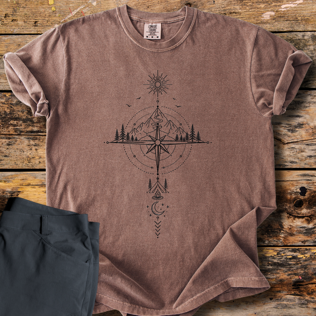 Camping Compass T-Shirt