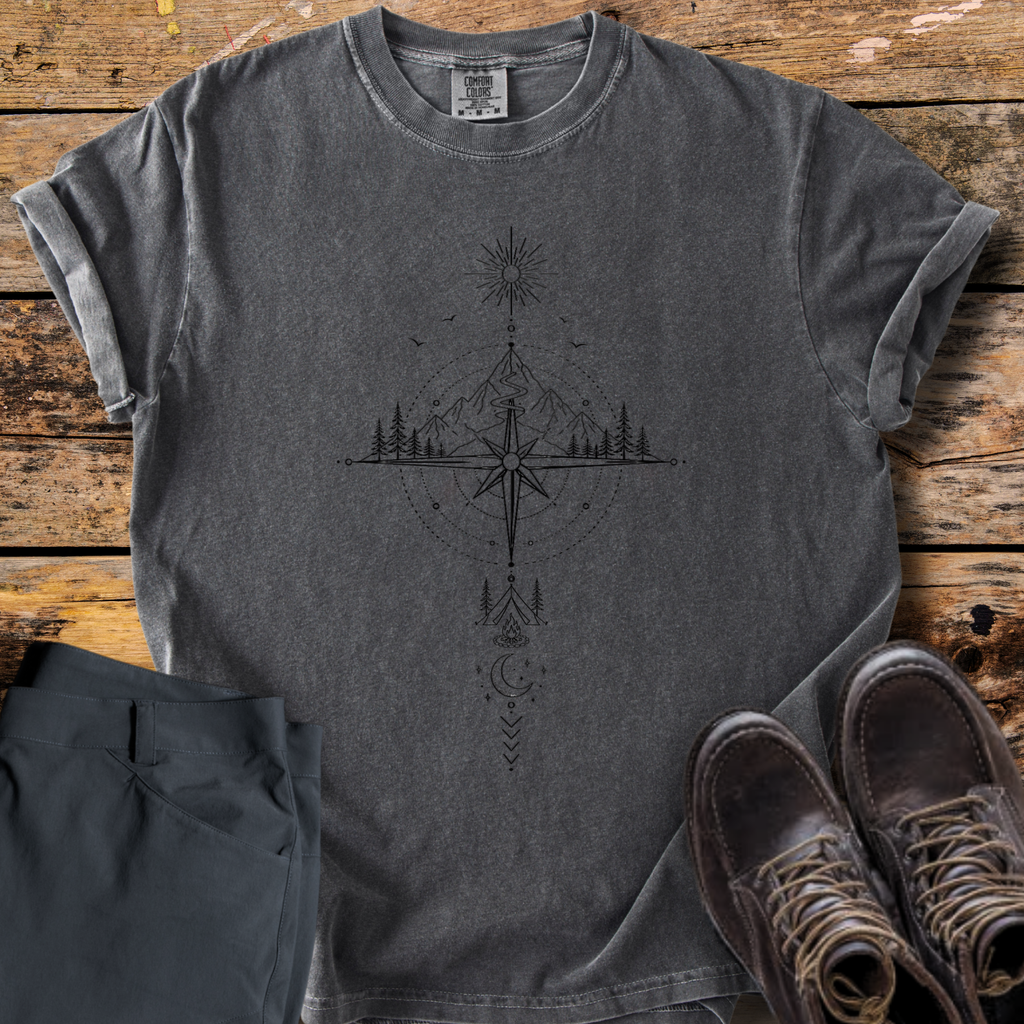 Camping Compass T-Shirt