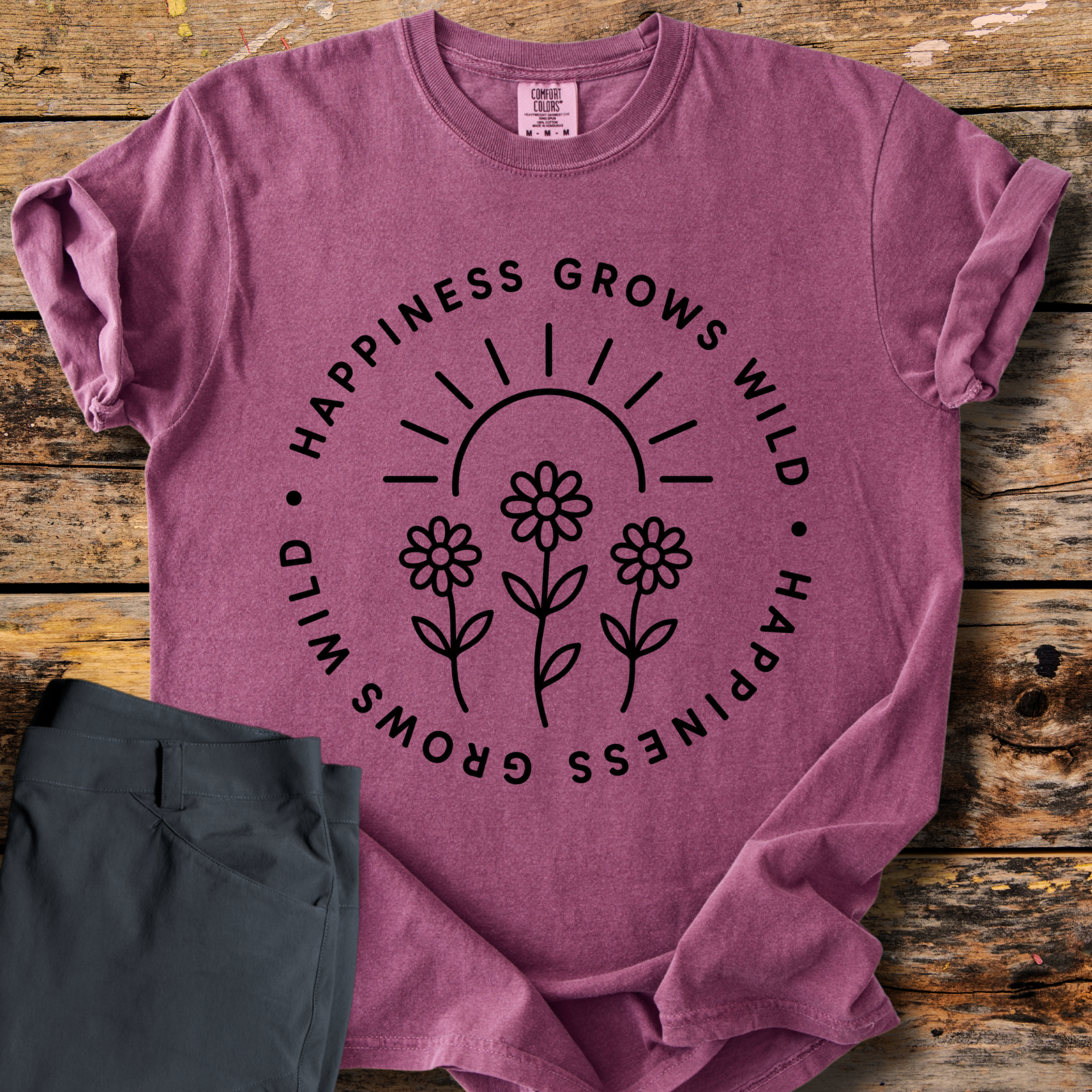 Happiness Grows Wild T-Shirt