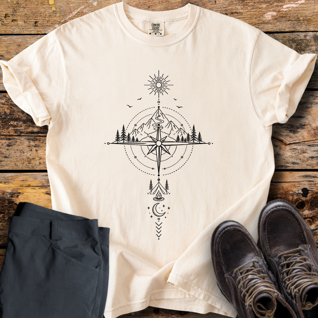 Camping Compass T-Shirt
