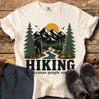 Hiking Big Foot People Suck T-Shirt