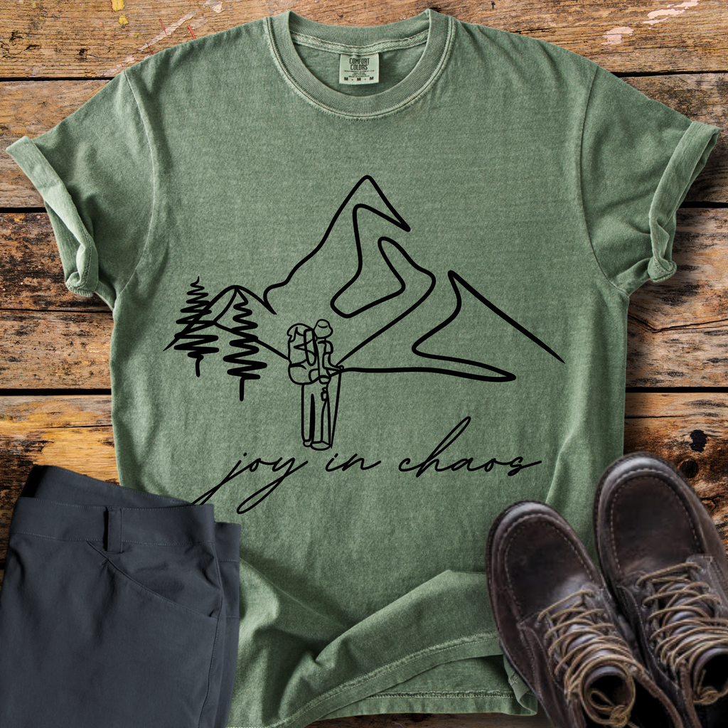 Joy In Chaos Hiker T-Shirt
