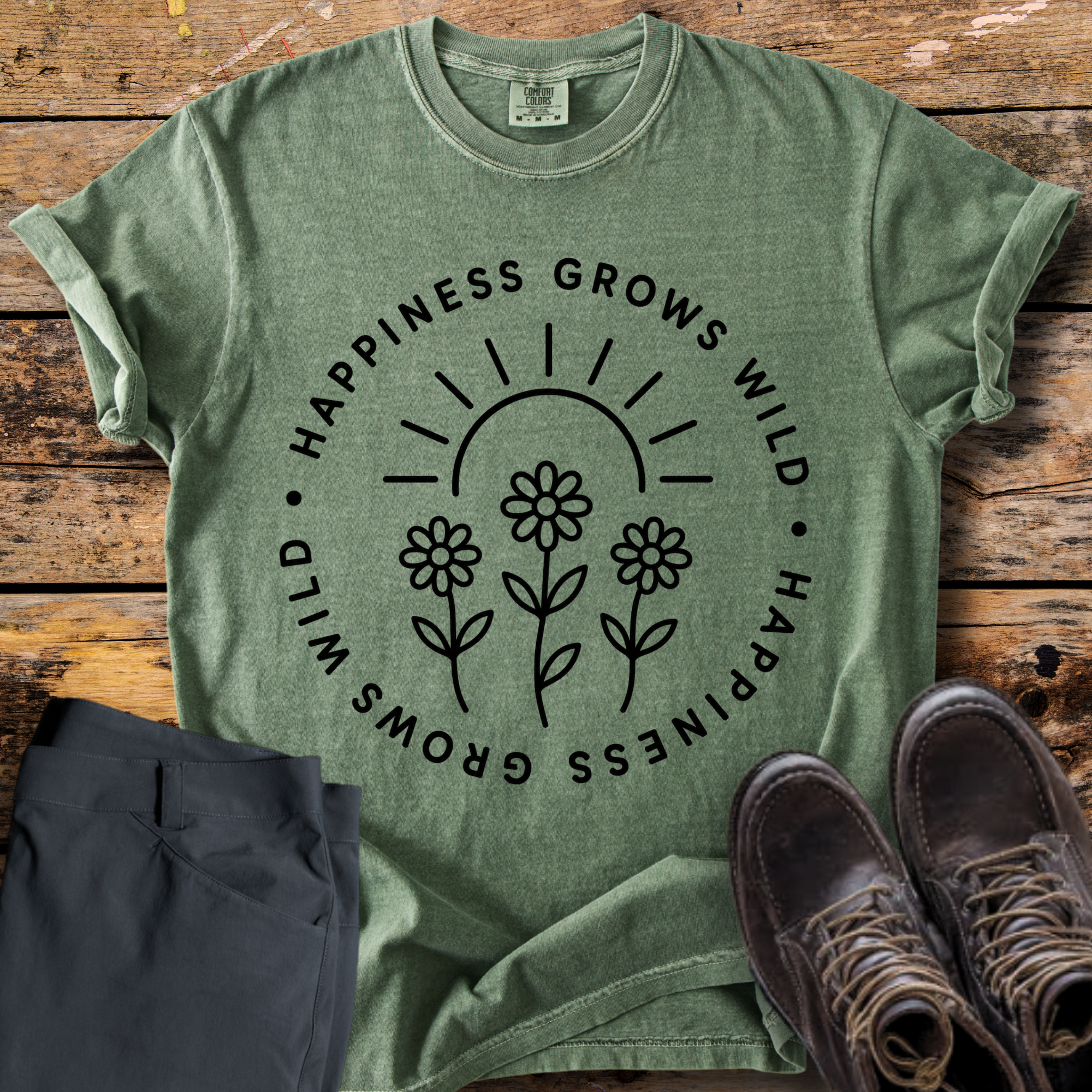 Happiness Grows Wild T-Shirt