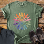 Pine Burst Mandala T-Shirt