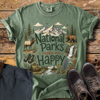 National Parks Make Me Happy T-Shirt